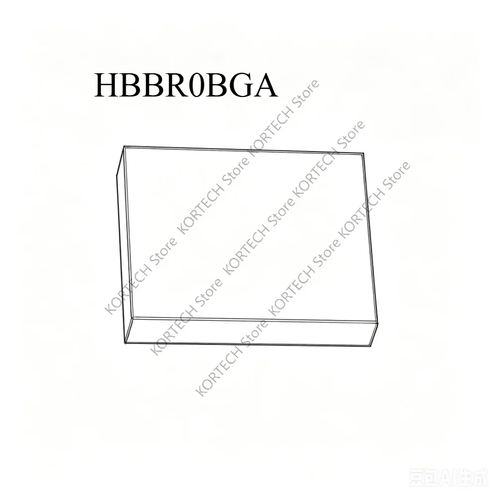 2PCS Original HBBR0 BGA HBBRO MTFC8GLWDQ-3M AIT Z Flash Memory eMMC V4.51 NAND 100-Ball LBGA