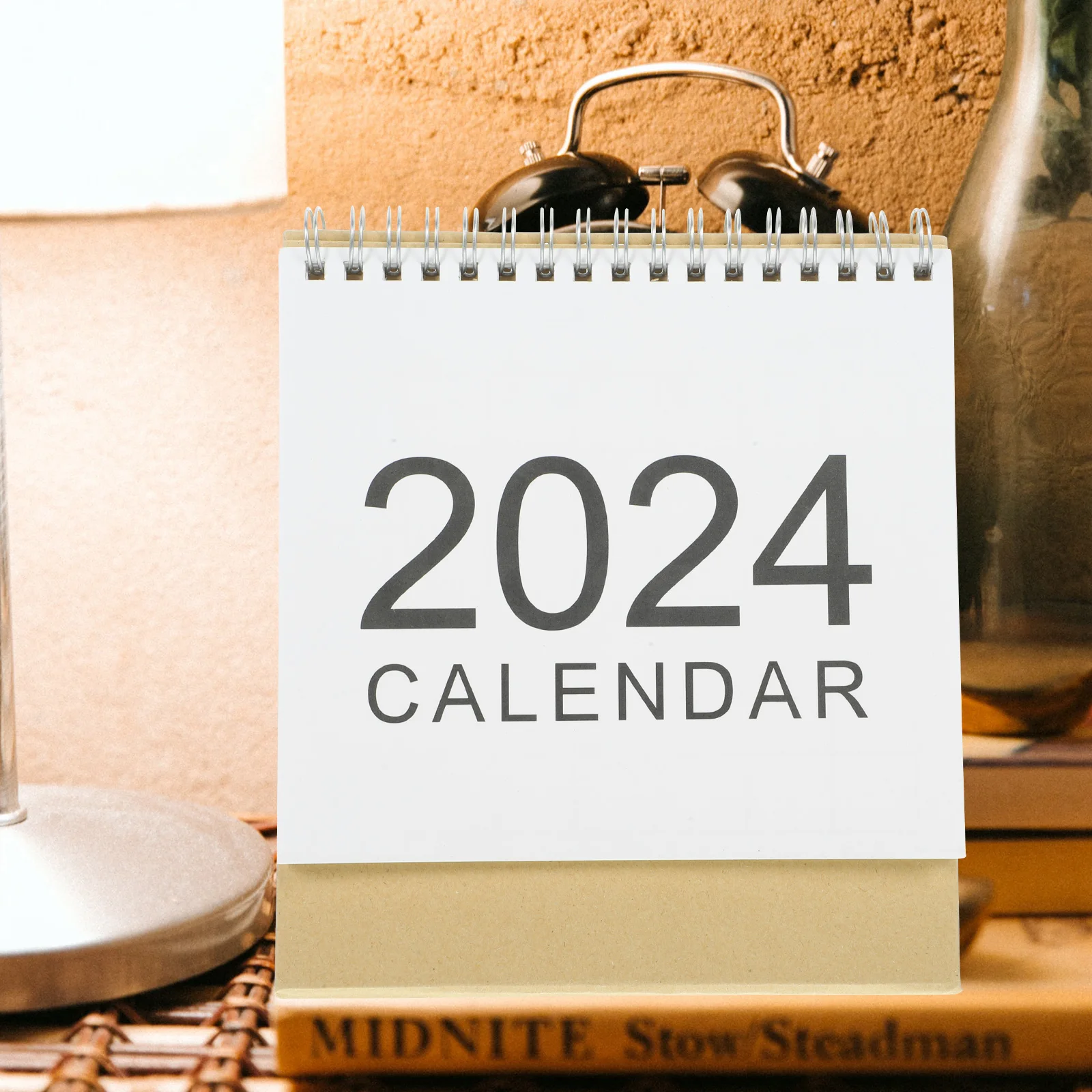 

Elegant Desktop Paper Calendar 2023 Functional Monthly Planner Decorative Office Accessory Interior Ornament