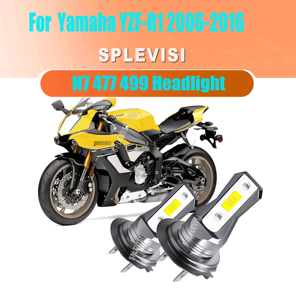 

Durable, Reliable, and High-Performance IP67 Waterproof H7 Headlight LED Bulbs 45W For Yamaha YZF-R1 2006 2007 2008 2009-2016