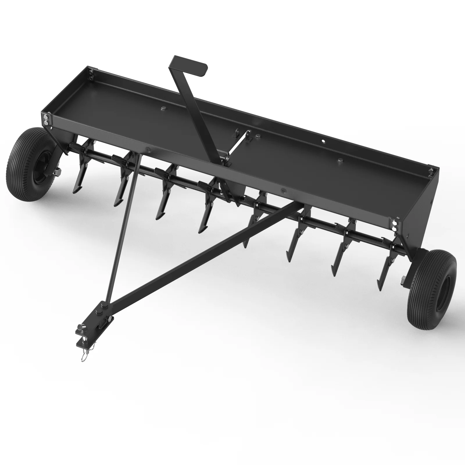 

Tow Plug Lawn Aerator with Universal Hitch Drag Plug Lawn Punching Machine