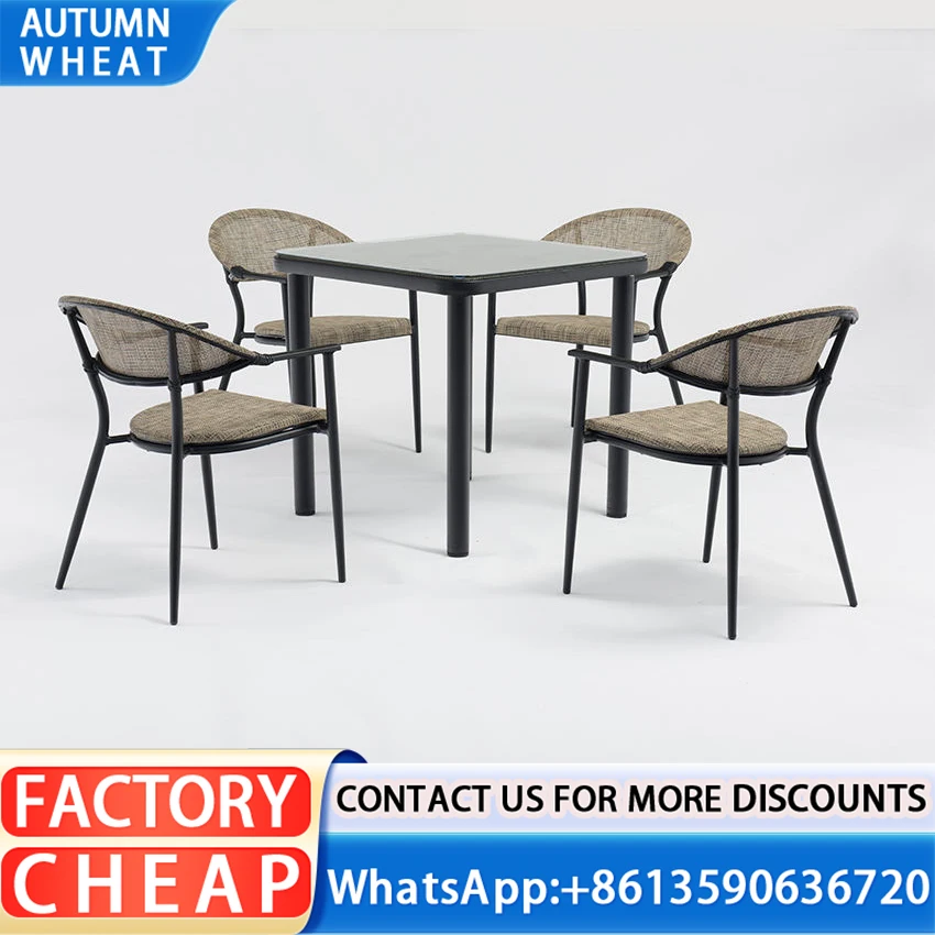 wholesale custom project commercial aluminum garden outdoor furniture patio sofa set