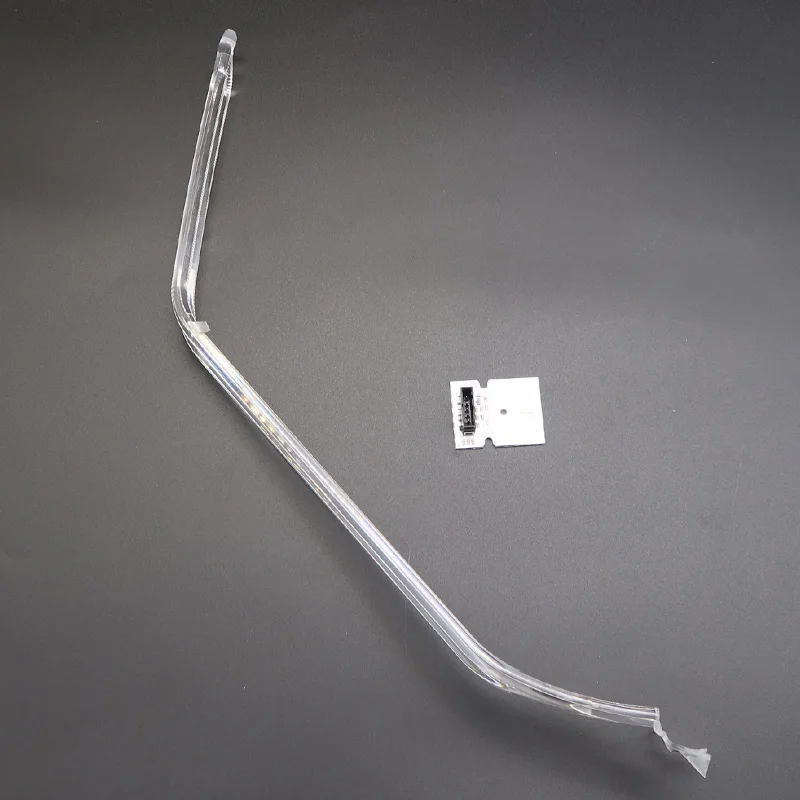 Para audi q3 ue carro drl chip guia de luz tubo diurno faróis branco anjo olho 2016-2018 lastro fonte de luz chip baixo