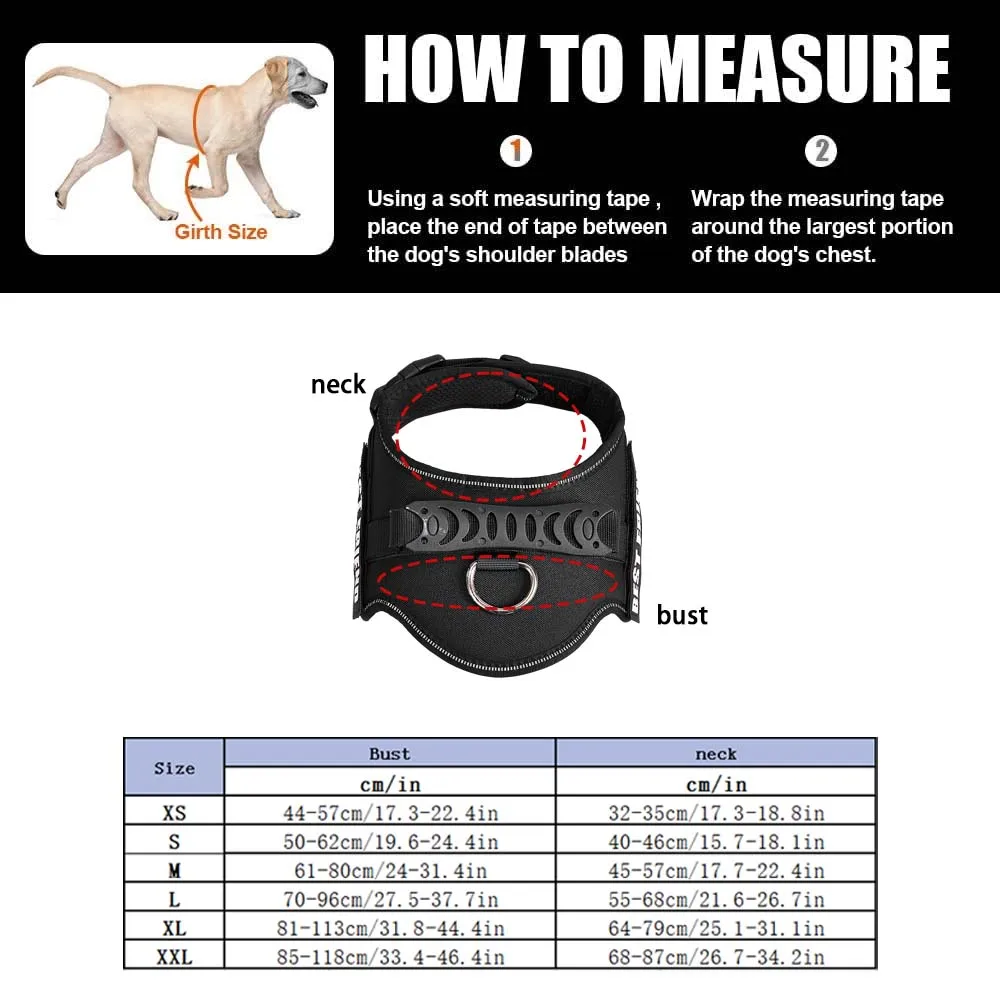 Reflektierendes Hundegeschirr, Weste, Aufnäher, ID, individuell, ohne Ziehen, atmungsaktiv, verstellbar, Haustiergeschirr für Hunde, Outdoor-Walking, Hundebedarf – Detail 30