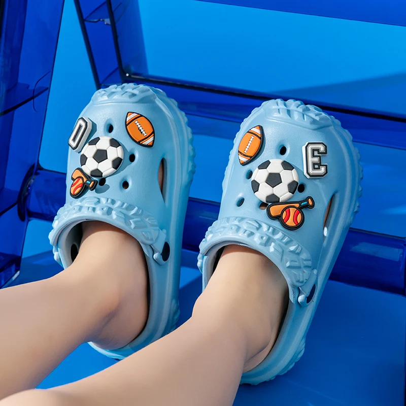 Cute Non-slip girls sandals garden shoes cartoon child baby sandals summer kids slippers high quality beach kids sandals