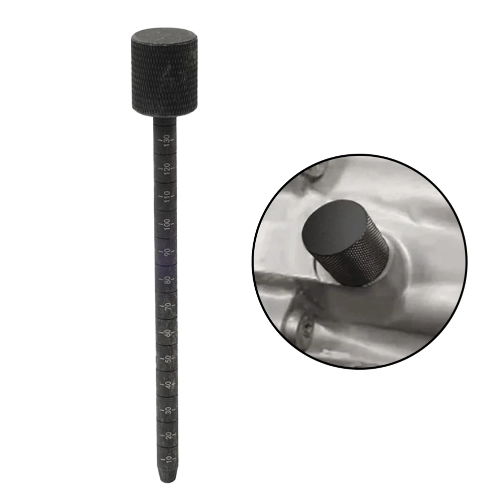 

For Fiat 500X 2016-17 Dipstick Replacement Oil Dipstick Tool Silver Black Aluminum Direct Replacement 10323A 10323B