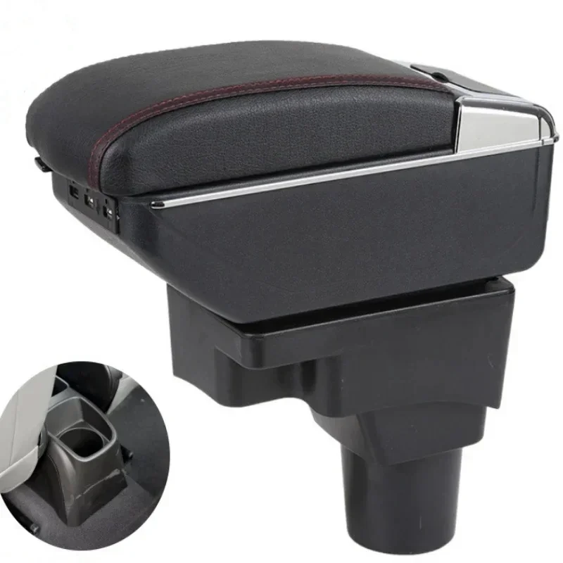 New luxury For Chevrolet Sonic Armrest Box For Chevrolet Aveo Car Armrest Car Retrofit parts Interior Storage Box Auto parts