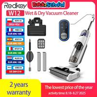 Redkey W12 Wireless Wet Dry Vacuum Cleaner Multi-Surface Smart Cordless Mop Floor Washer Handheld Household Self-Cleaning