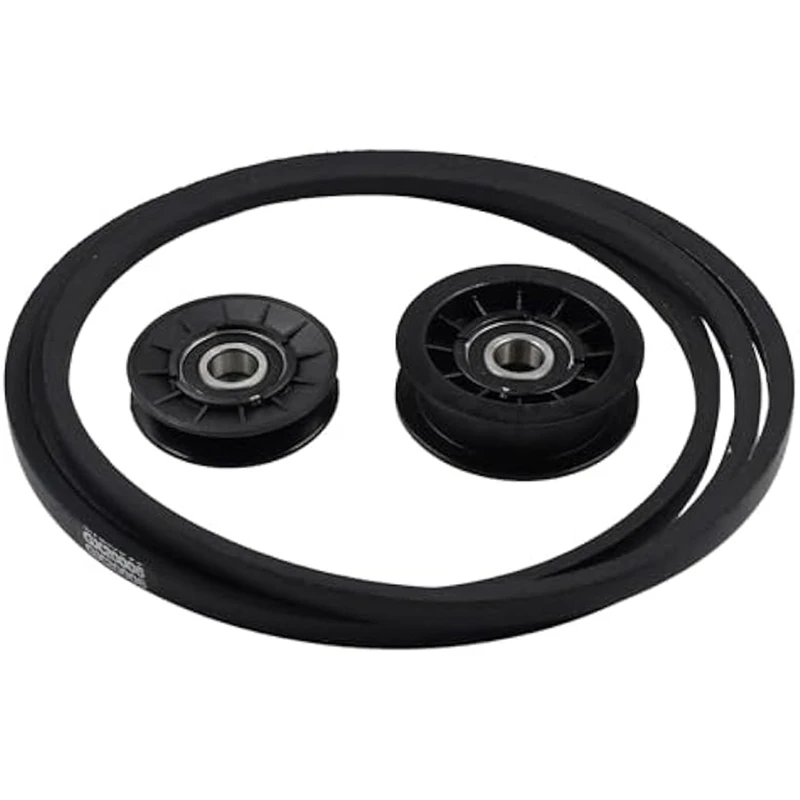 GX20286 GX20287 Flat Idler Pulley With Drive Belt GX20006 For Lawn Mower 1760097 280-143 690409MA 280-097 265-186