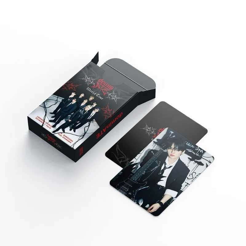 55 teile/satz Kpop Boy Group Lomo Karten Idol Domin ATE Neue Album Hohe Qualität für Fans Geschenk Sammlung Poster Postkarte photocard