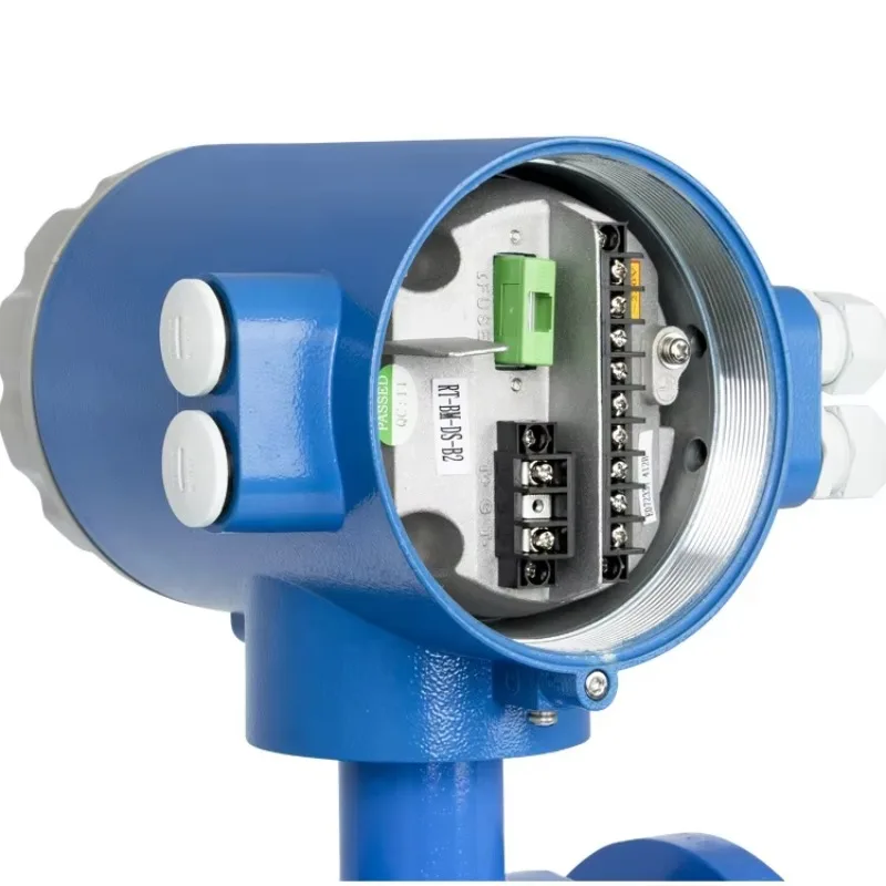 In stock Stainless Steel Electromagnetic Flow Meter for Measuring Water Liquid Gas Air Plastic Fluids in Pipelines & Oil Measure