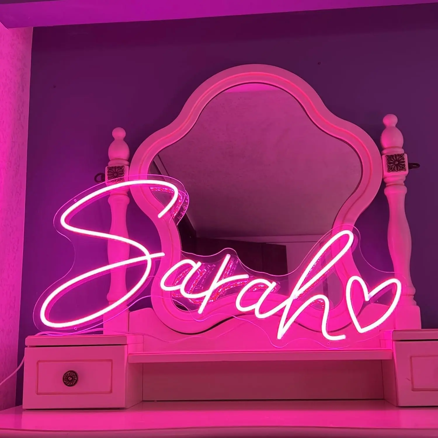 

Custom Neon Sign Personalized Name Sign Led Neon Night Light Birthday Gifts Room Bedroom Decoration Wall Wedding LED Neon Lamp