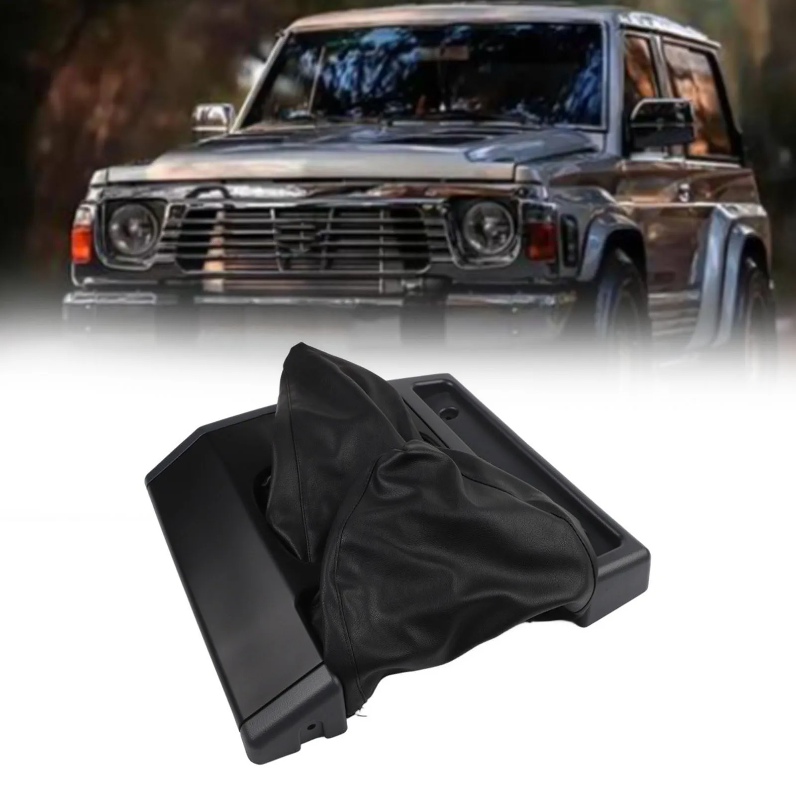 

Gear for Shift Pad Knob Frame Panel Cover for Nissan Patrol Y60 1997-1998 Center Console Frame K1378132J00A C K1378132J10A