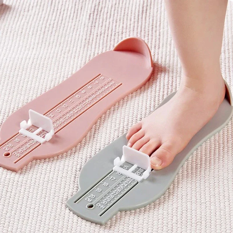 Kids Toddler Foot Measure Gauge Shoes Size Measuring Ruler Tool Baby Boy Girl Children's Foot Length Measuring Ruler Fittings