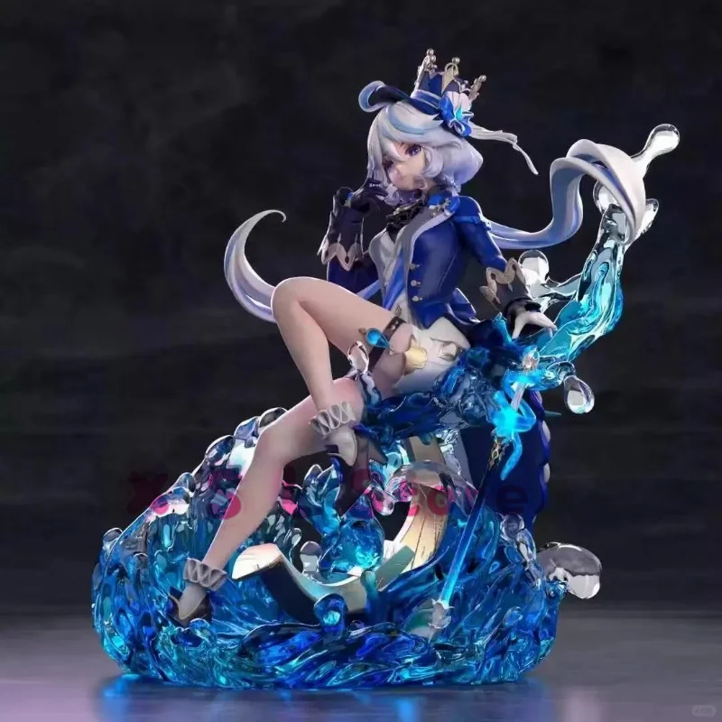 Genshin Impact GK Furina Action Figurine Arethusa Furina Anime Figure Statue Collectible Model Toy Desk Decor Birthday Gift Toys