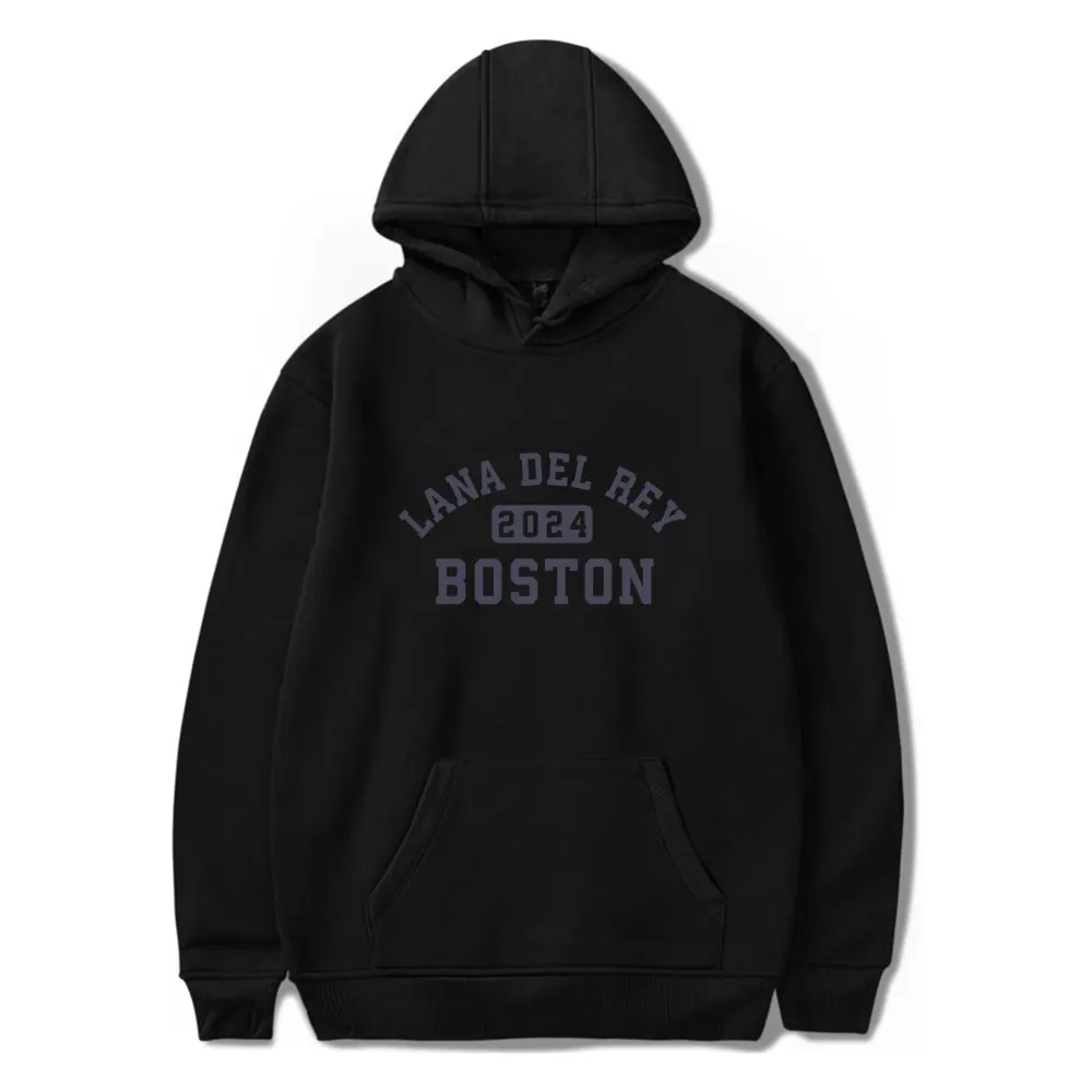 

Lana Del Rey Boston Merch Hoodies Unisex Hooded Sweatshirt Casual Clothing