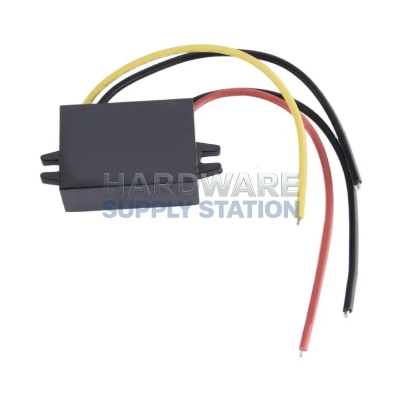 

Adapter repair replacement parts, DC power supply voltage converter regulation module 12V to 24V 3A waterproof and durable
