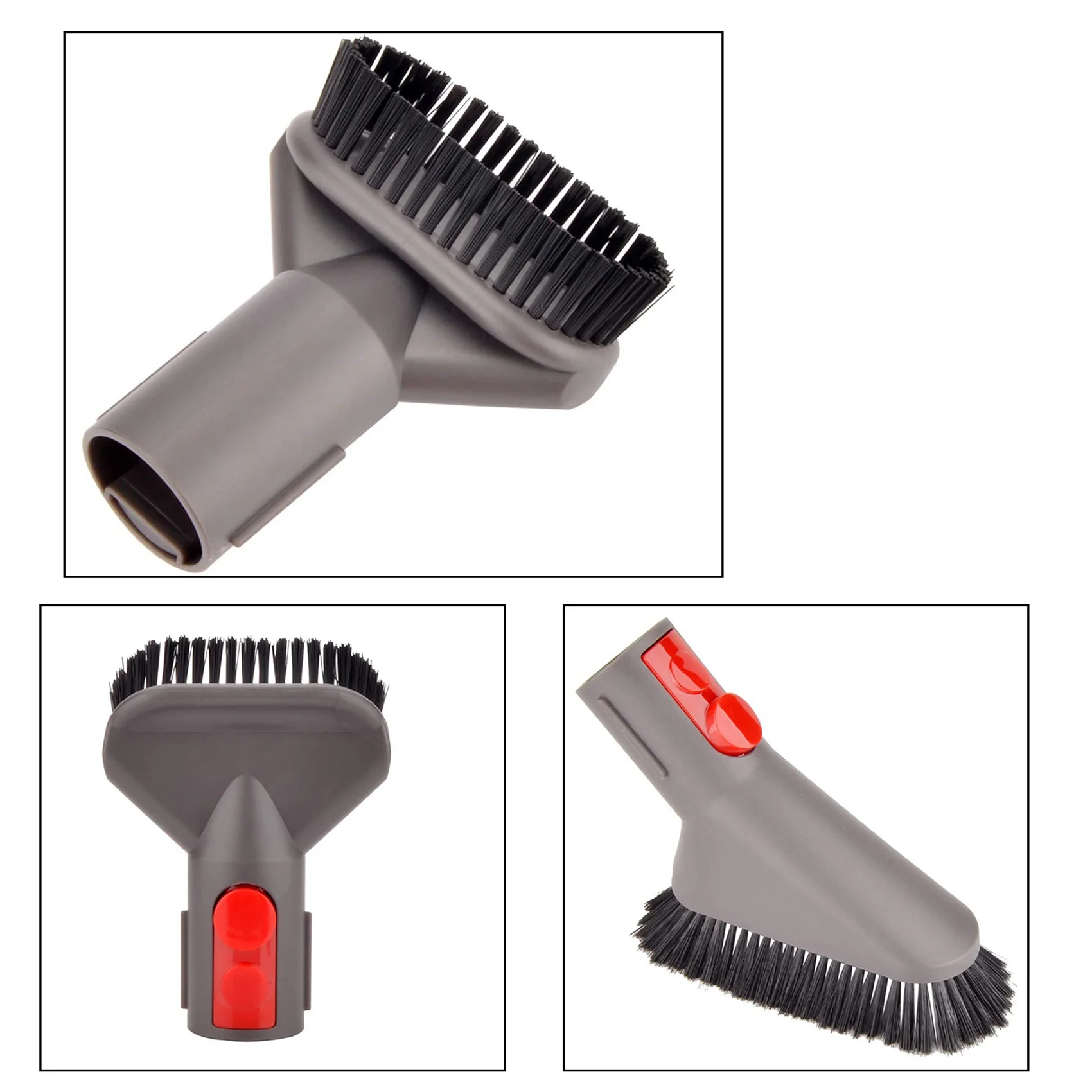 مجموعة ملحقات الفرشاة A97G 2X لـ Dyson V8 V7 V10 V11، بما في ذلك فرشاة الأوساخ العنيدة، وفرشاة الغبار الناعمة