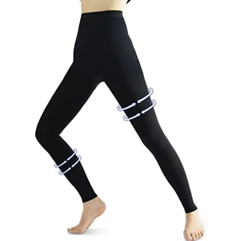 Compression Pantyhose Ninth Pants Stocking 20-30mmHg for Edema, Varicose Veins Medical Slimming Stockings Medical Pantyhose