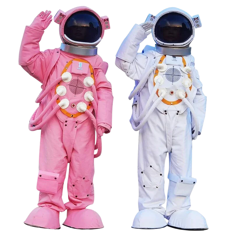 New Cosplay Costumes Space Suit Cartoon Mascot Costume Astronaut Performance Outfits Props Children Inflatable Astronaut Clothes