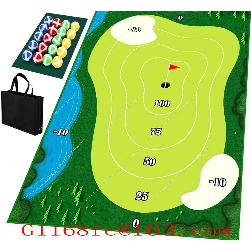 The Casual Golf Game Set Casual Golf Game Set Golf Hitting Mat