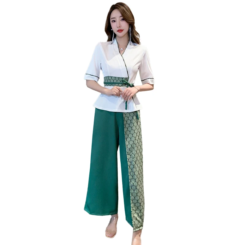 

Spa Uniforms for Beauty Salons Beauticians Massage Overalls Fashion Hotel Clothing Sauna Foot Bath Technician Set