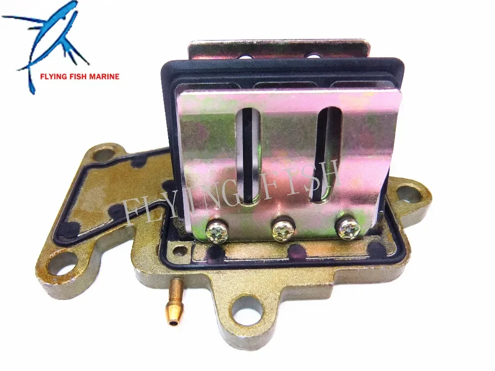 

Подвесной двигатель 63V-13610-10 63W-13610-00 Впускной герконовый клапан в сборе для Yamaha Parsun HDX Hidea 2-тактный 9,9 л.с., 15 л.с.