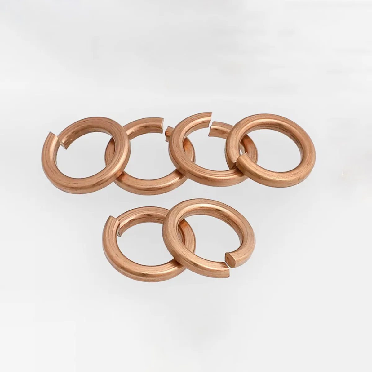 Red Copper Spring Washer, M3M4M5M6-M20