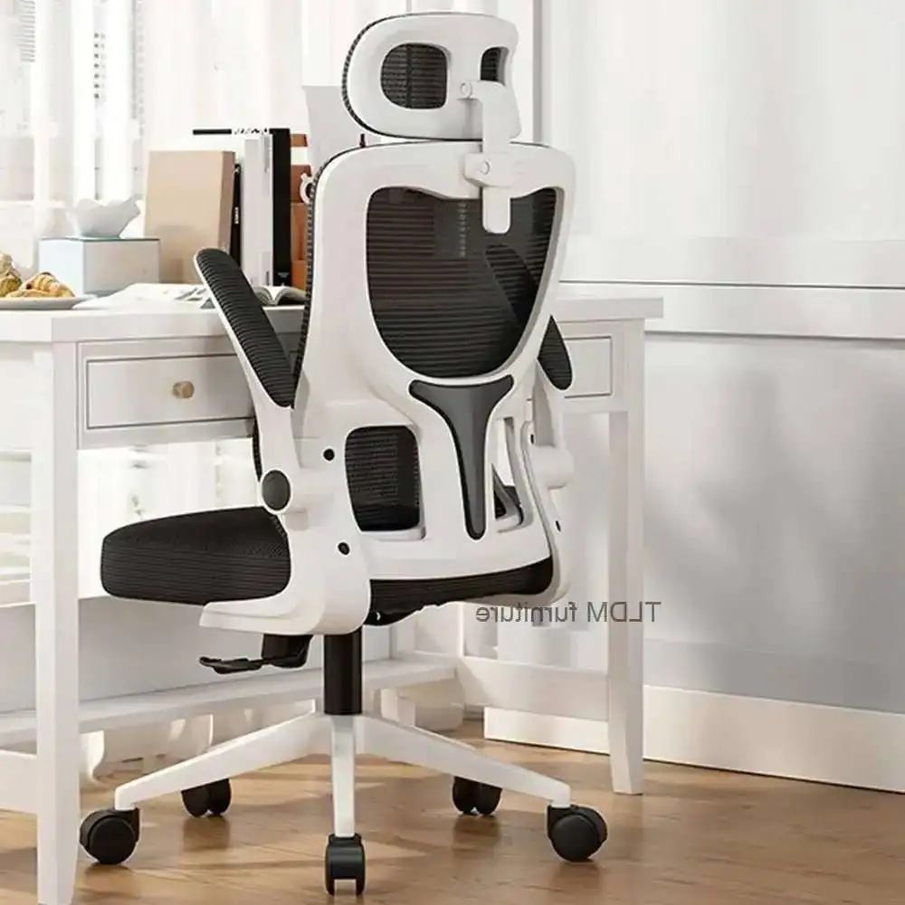 

Rotating Adjustment Strong Load-Bearing Office Chair Breathable Comfort Leather Elastic Lifting Capacity And Durable Furniture