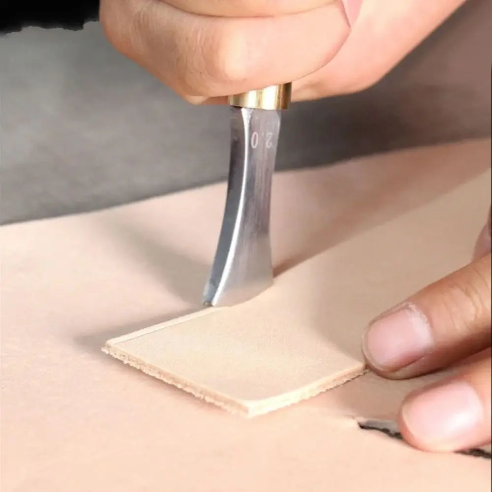 セクターレザーエッジ圧力ラインパンチ浅い溝レザークラフトツールレザーエッジプレス埋め込み糸 DIY 手作り