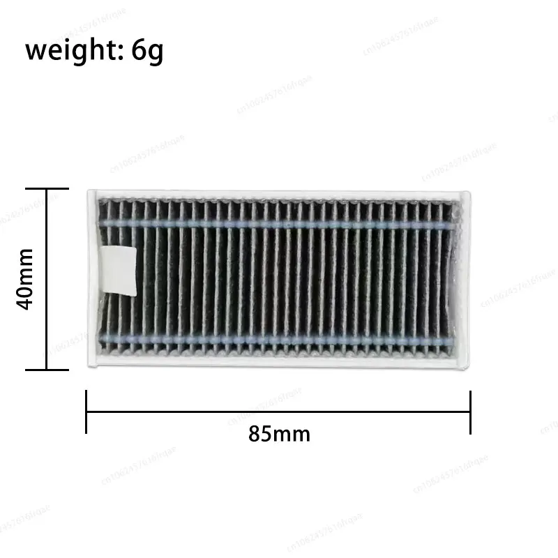 ل Ecovacs X8 PRO OMNI / X8 AUTO / DEX56 جهاز آلي لتنظيف الأتربة الملحقات الرئيسية الجانب فرشاة ممسحة القماش فلتر HEPA أجزاء كيس لجميع الغبار