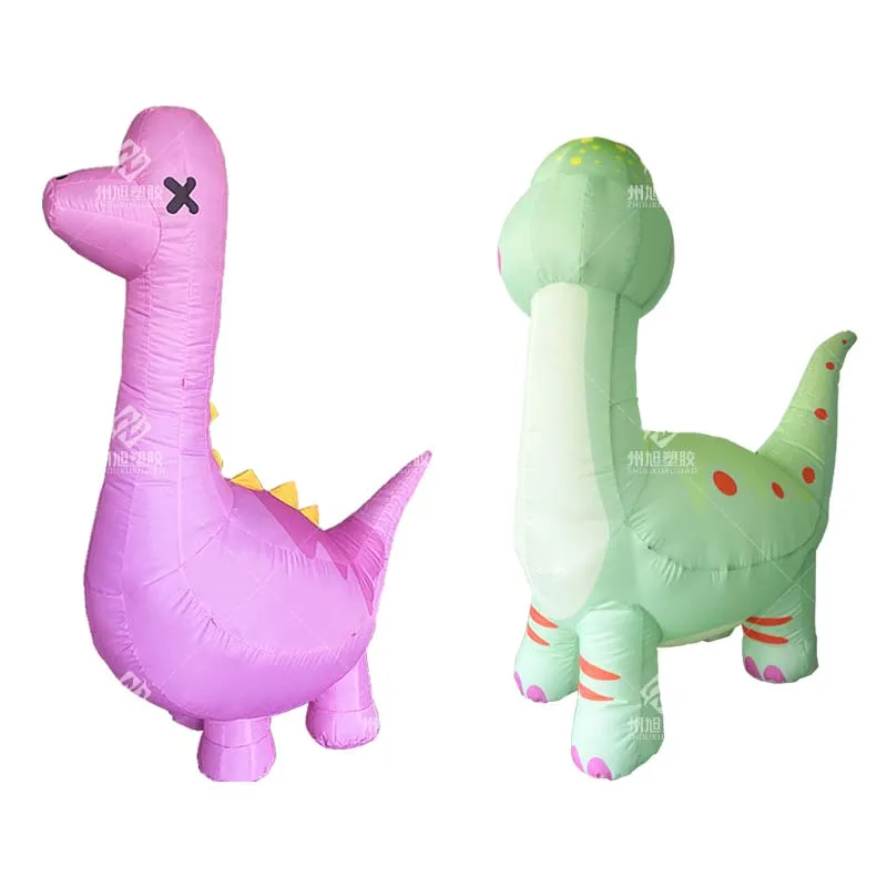 

Custom Cartoon Inflatable Dinosaur,Cute Pink Green Dinosaur Festival Decoration Props
