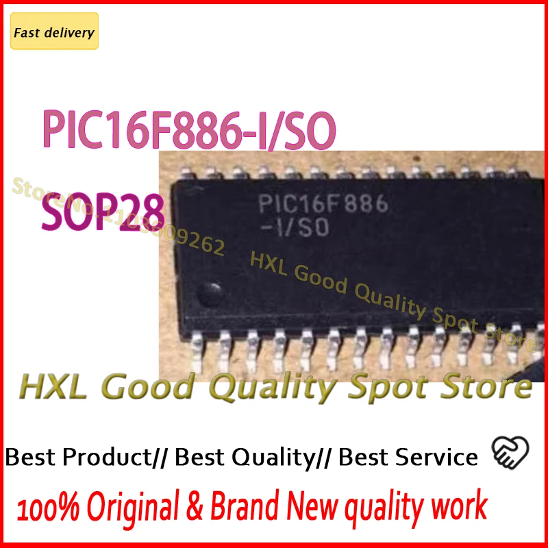 

PIC16F886-I/SO PIC16F886 16F886 SOP28 IC 28SOIC 5 шт./лот