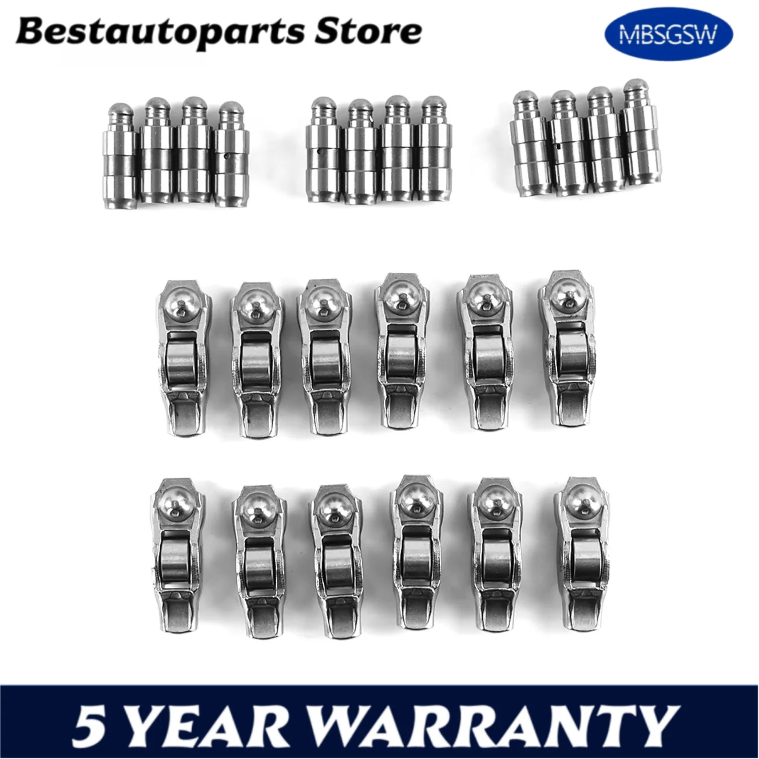 

Auto Rocker Arm & Lifter Kit 5184296AH 5184332AA For Chrysler Dodge Jeep Ram 2011-2019 3.6L