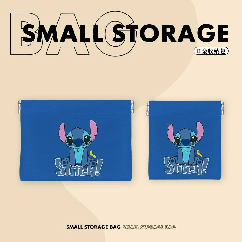 

Disney Animation Lilo & Stitch Shield Bag Debris Lipstick Storage Bag Headphone Storage Storage Organizing Bag
