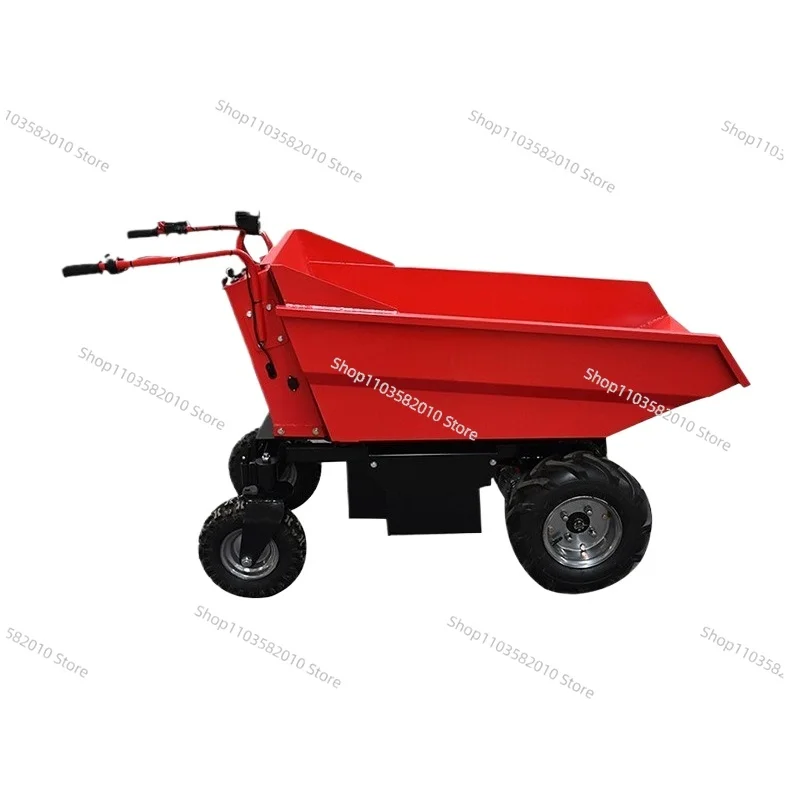 ED500H Vertical Crawler Dump Truck, Small Agricultural Transporter for Farm Use