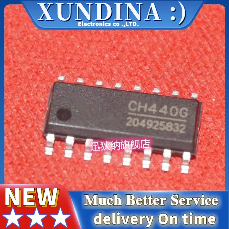 10PCS/LOT CH440G SOP-16  new and original IC
