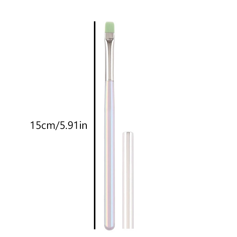 1 SZT. Kolorowy Pędzel do Paznokci z Uchwytem DIY Pisak do Malowania Manicure Pędzel do Rysowania do Zdobienia Paznokci Prezentacja Końcówek Paznokci Narzędzie do Malowania