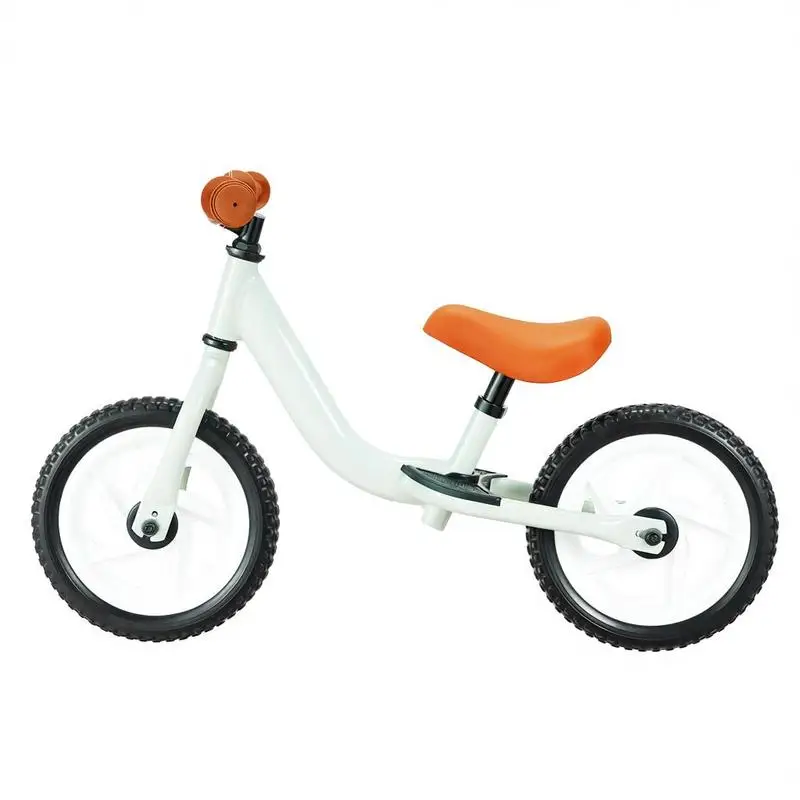 

Toddler Balance Bike, 12" Lightweight Aluminum Alloy Kids Bike with Adjustable Seat & Handlebar, EVA Foam Tires, No Pedal Kids Balance Bicycle Gift for 1-5 Years Boys Girls, 55LBS Support