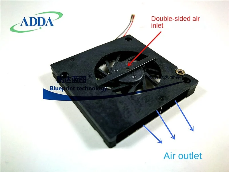 Ventilador do ventilador do turbocompressor do portátil, projeção que refrigera o equipamento, 3cm, 5V, Ab03005hx, novo