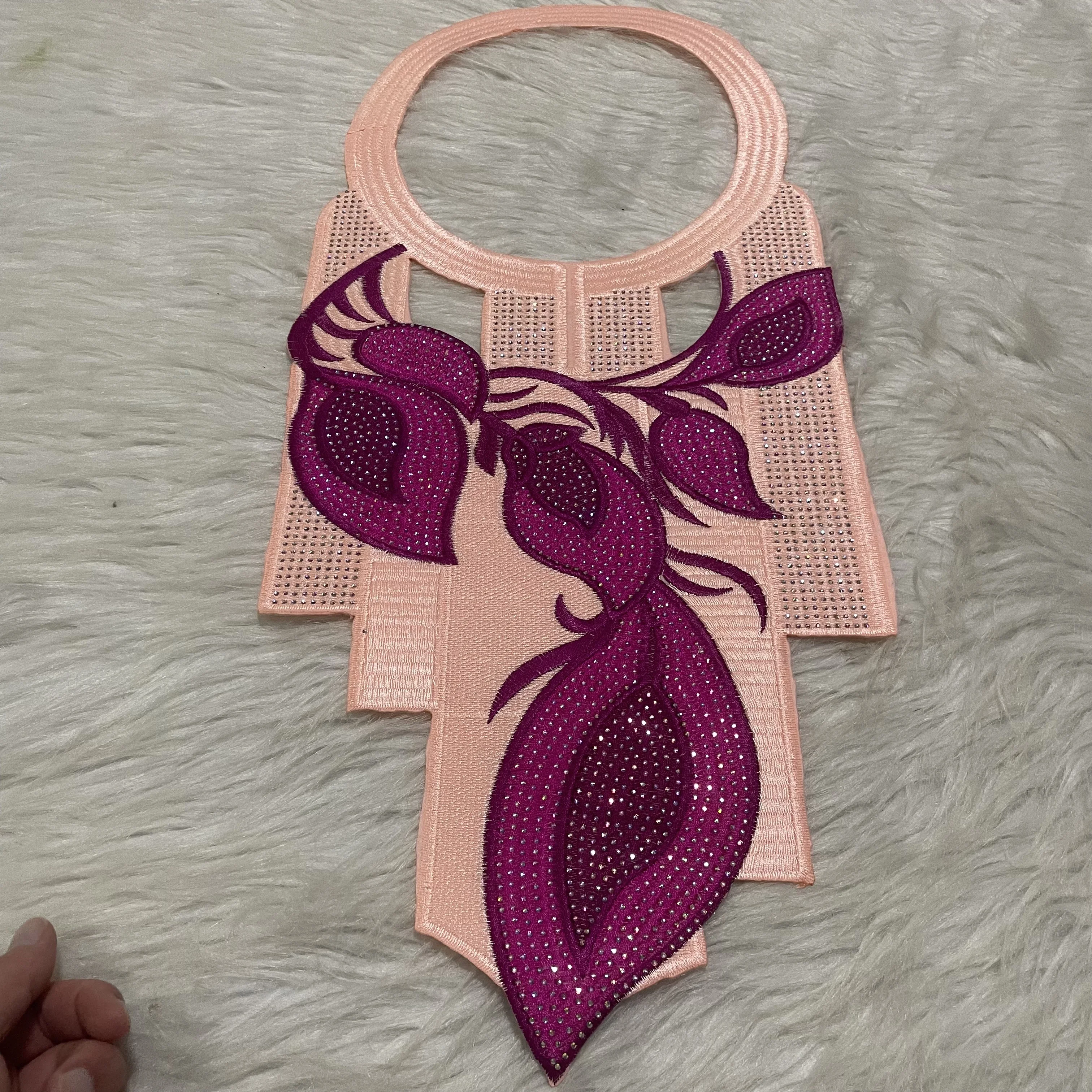 Wholesale Price Lace Jabot Embroidery Neckline Making Garment Sewing Supplies Matching SET DIY Clothing Accessories Men Collar