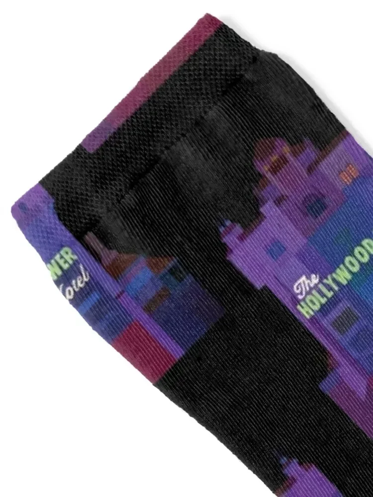 Tower of Terror Ride Design Socks men cotton high quality funny gifts cotton snow Designer Man Socks Women's