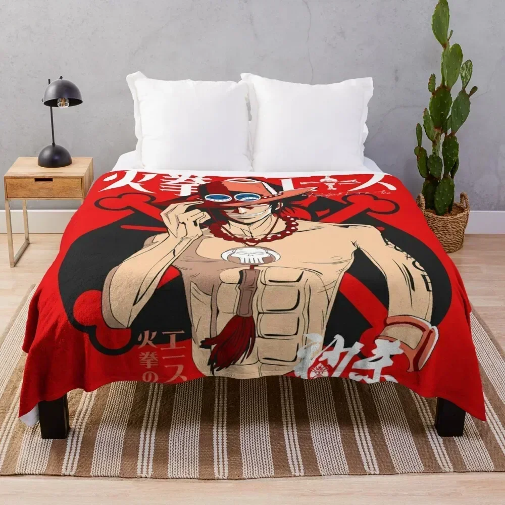 

Ace Fire fist Throw Blanket Weighted valentine gift ideas Blankets