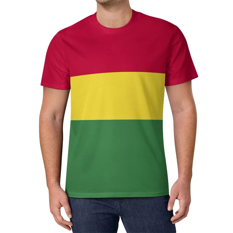 Männer 3D Venezuela Gedruckt T-shirt Sommer Mode Casual Outdoor Sport Fitness Rundhals Kurzarm männer Kleidung Flagge Top