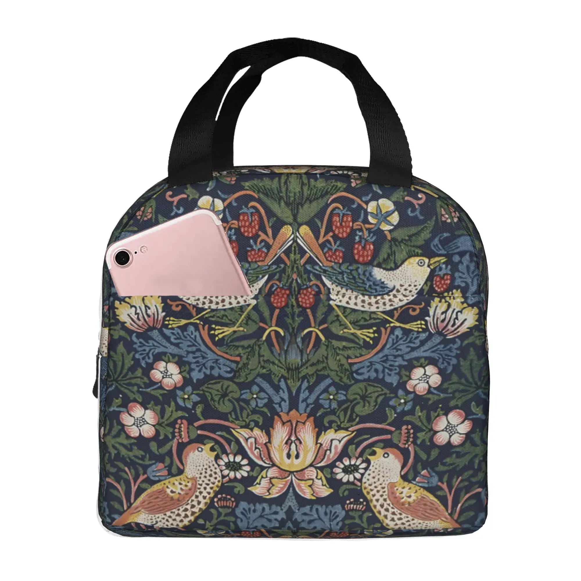 bolsas-termicas-isoladas-william-morris-para-mulheres-com-padrao-de-passaros-reutilizaveis-termicas-para-alimentos-acampamento-ao-ar-livre-viagens