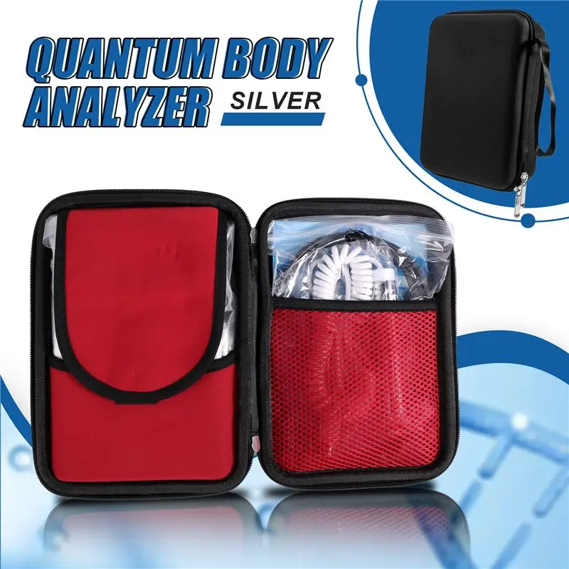 Analisador magnético de ressonância quântica AEF7-Quantum Body Analyzer testando 5 mini modelos para teste de sub-saúde