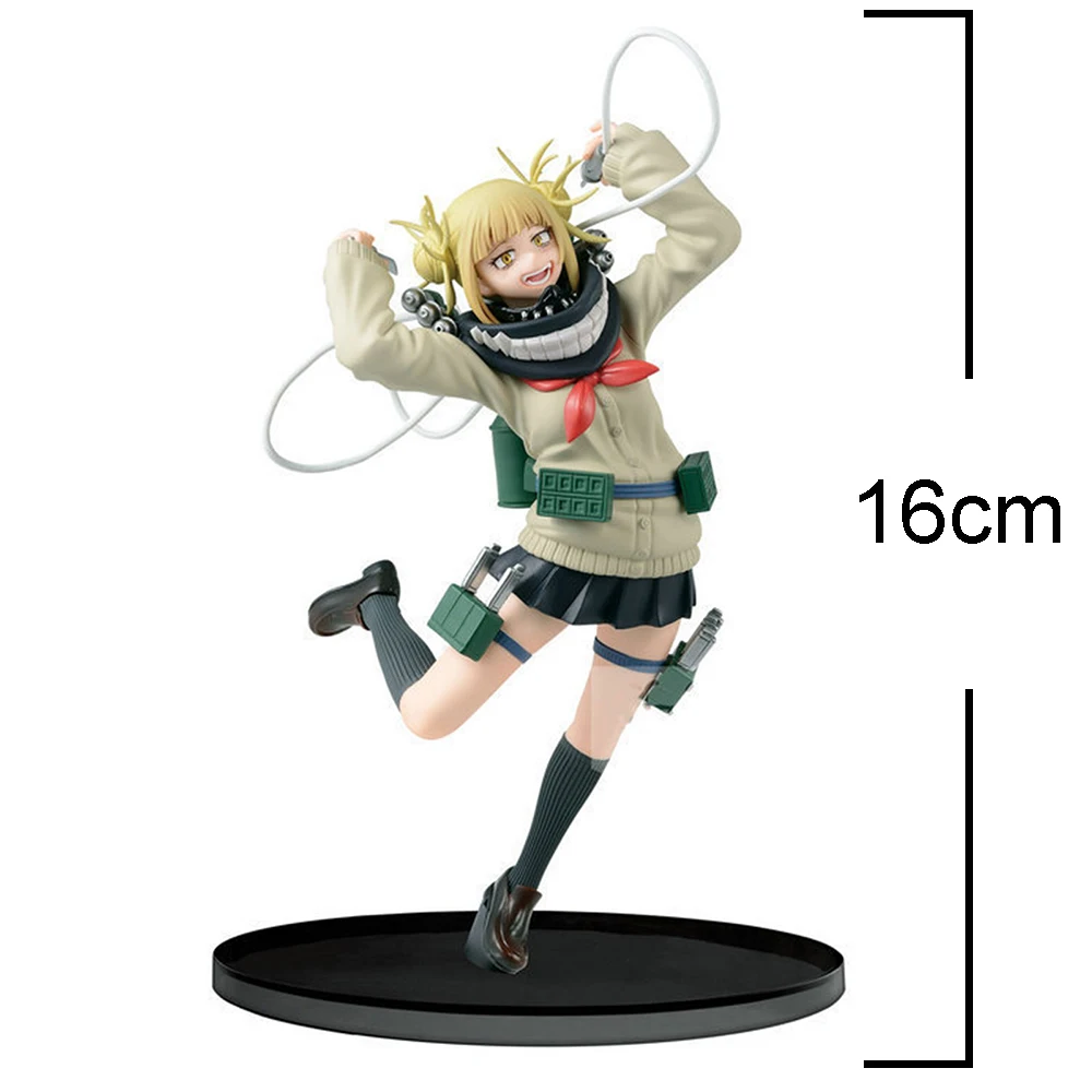 MHA อะนิเมะ Himiko อะนิเมะการ์ตูนรูป Toga Himiko action figure Toga รูปปั้นหุ่นเครื่องประดับวันหยุดของขวัญ 16 ซม.