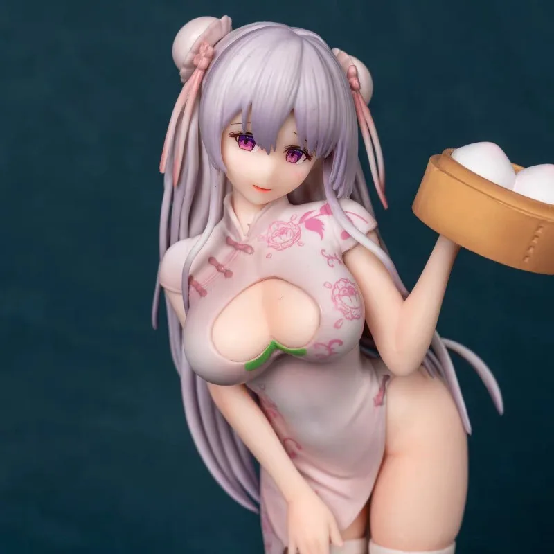 21cm Beautiful Girl Figure Miko Momoman-chan Sexy Anime Collection Model Pvc Desktop Ornament Decorations Holiday Gifts Toys