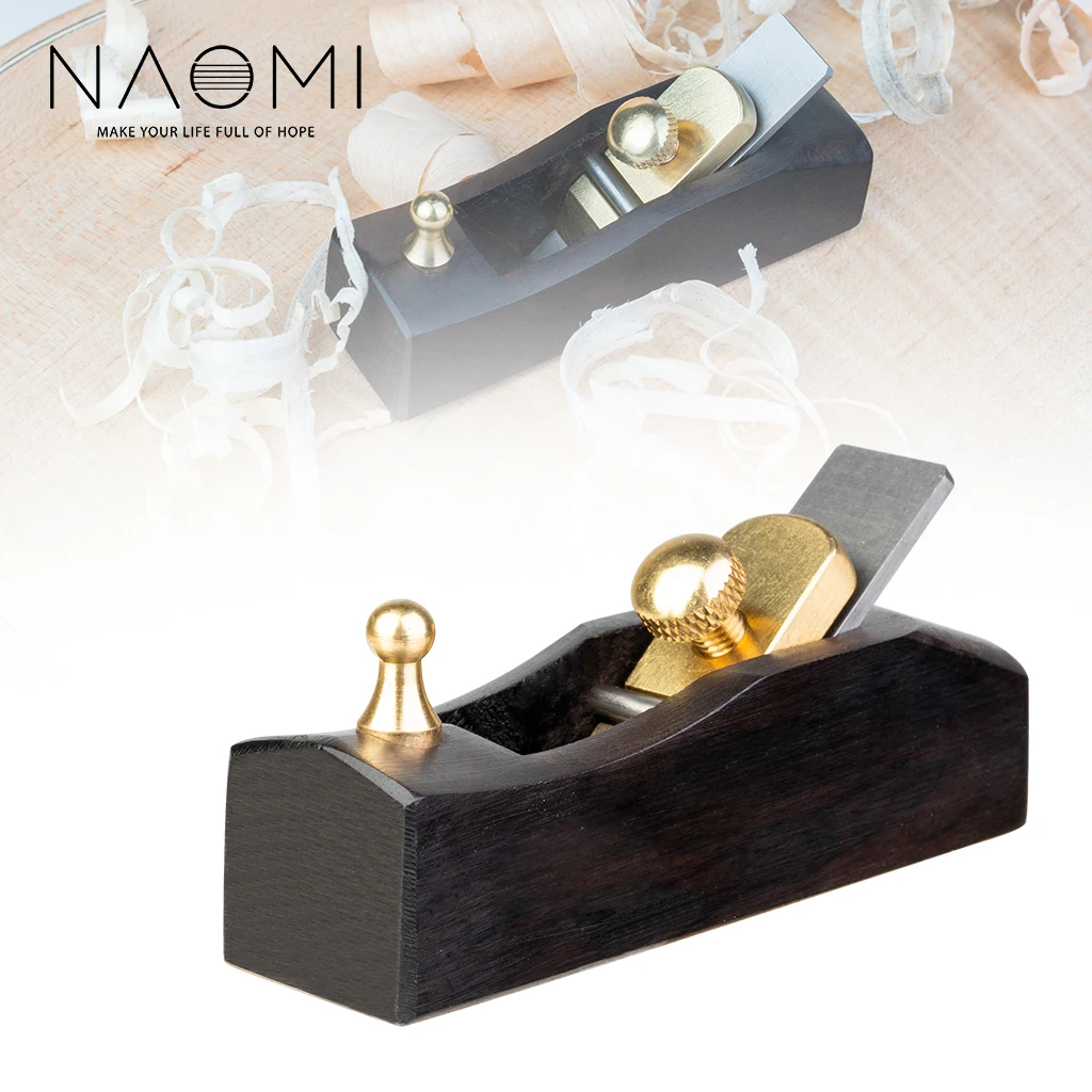 

NAOMI European-Style Ebony Mini Plane Bench Type Violin Viola Cello DIY Use Woodworking Tools Luthier Tools 1#