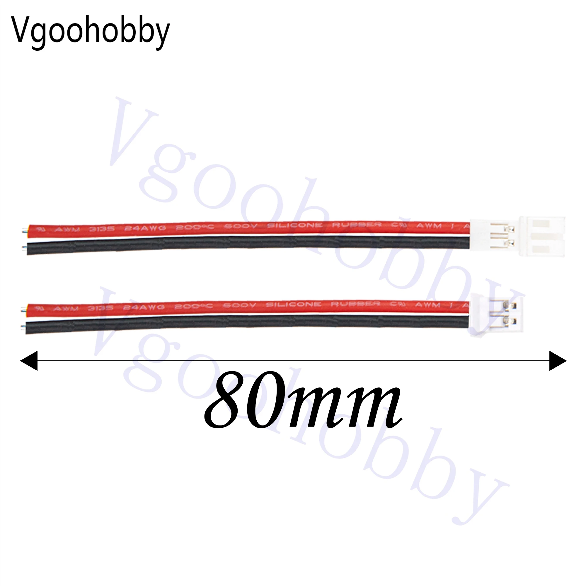 10Pairs Tiny Whoop JST-PH 2.0 Male Female Connector  for Tiny   H36 H67 Blade Inductrix E010 Kingkong Axial Scx24 Battery