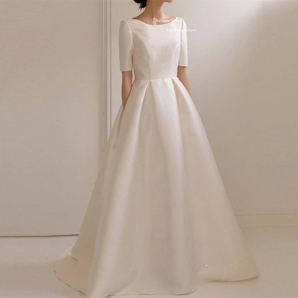

Korean Wedding Dress for Woman Elegant Dresses for Women Party Wedding Evening Custom Occasion Dresses Robe Bride 2024 Weddding